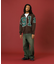 JACQUARD BARBED WIRE ZIP KNIT