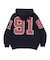 JACQUARD BARBED WIRE ZIP KNIT