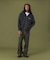PIGMENTDYE INDY GRAB ZIP HOODED SWEAT SHIRT