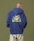 PIGMENTDYE INDY GRAB ZIP HOODED SWEAT SHIRT