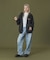 PIGMENTDYE INDY GRAB ZIP HOODED SWEAT SHIRT
