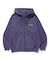 PIGMENTDYE INDY GRAB ZIP HOODED SWEAT SHIRT