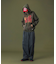 SPRAY PROCESSED ZIP HOODED SWEATSHIRT