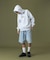 OVAL LOGO PULLOVER HOODED SWEATSHIRT