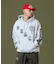 AIRBRUSH PULLOVER HOODED SWEATSHIRT