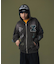 MULTI LOGO ZIP UP HOODED SWEATSHIRT