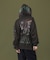 MULTI LOGO ZIP UP HOODED SWEATSHIRT