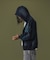 MULTI LOGO ZIP UP HOODED SWEATSHIRT