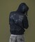 MULTI LOGO ZIP UP HOODED SWEATSHIRT