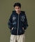 MULTI LOGO ZIP UP HOODED SWEATSHIRT