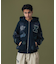 MULTI LOGO ZIP UP HOODED SWEATSHIRT