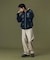 MULTI LOGO ZIP UP HOODED SWEATSHIRT