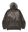 MULTI LOGO ZIP UP HOODED SWEATSHIRT