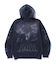 MULTI LOGO ZIP UP HOODED SWEATSHIRT