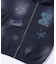 MULTI LOGO ZIP UP HOODED SWEATSHIRT