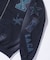 MULTI LOGO ZIP UP HOODED SWEATSHIRT