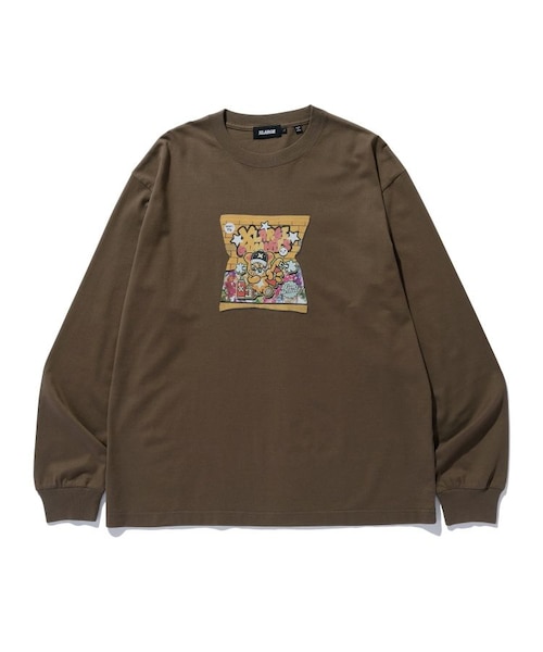 SNACK L/S TEE｜エクストララージの通販｜&mall（アンドモール