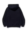 FLUORESCENT EMBROIDERED HOODED SWEATSHIRT