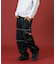 DENIM CARGO PANTS