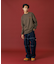 DENIM CARGO PANTS