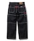DENIM CARGO PANTS