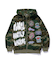 MULTI LOGO ZIP UP HOODED SWEATSHIRT