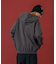 MULTI LOGO ZIP UP HOODED SWEATSHIRT
