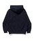 MULTI LOGO ZIP UP HOODED SWEATSHIRT