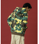 CAMO ZIP UP HOODED SWEATSHIRT