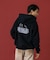 BACKSIDE OG ZIP UP HOODED SWEATSHIRT
