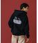 BACKSIDE OG ZIP UP HOODED SWEATSHIRT