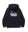 BACKSIDE OG ZIP UP HOODED SWEATSHIRT