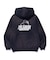 DISCHARGE PRINTED SLANTED OG HOODED SWEATSHIRT