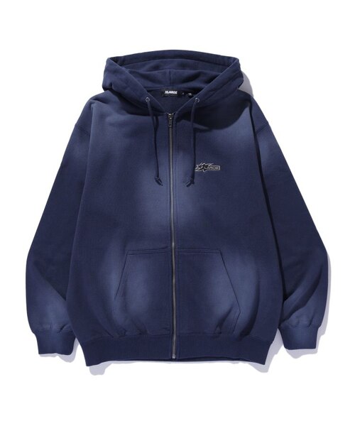 IDGAF Zip Up Hooded Sweatshirt NAVY lサイズ IDGAF Zip Up Hooded Sweatshirt NAVY lサイズ Fall/Winter 2025