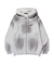 SPRAY DYED ZIP UP HOODED SWEATSHIRT