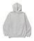 PATCHED THERMAL ZIP UP HOODED SWEATSHIRT