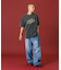 WASHED BAGGY DENIM PANTS