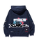 SPEED ZIP UP HOODED SWEATSHIRT
