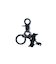 X LOGO KEYCHAIN
