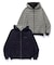 REVERSIBLE ZIP UP HOODED SWEATSHIRT