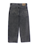 EMBOSSED DENIM PANTS