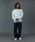 PANELED CREWNECK SWEATSHIRT