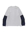 EXTRALARGE LAYERED L/S TEE