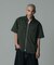 ZIP UP S/S WORK SHIRT