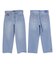 EMBROIDERED DENIM PANTS
