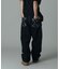 EMBROIDERED DENIM PANTS