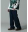 EMBROIDERED DENIM PANTS