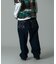 EMBROIDERED DENIM PANTS