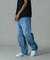 EMBROIDERED DENIM PANTS