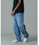 EMBROIDERED DENIM PANTS